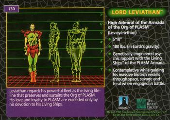1993 River Group Plasm Zero #130 Lord Leviathan Back