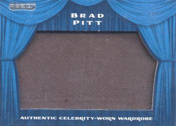 2010 Razor Pop Century - Celebrity-Worn Wardrobe #SW-11 Brad Pitt Front