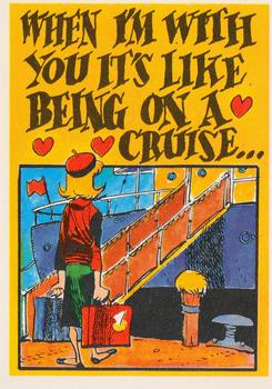 1960 Topps Funny Valentines #12A When I'm with You It's Like Being on a Front