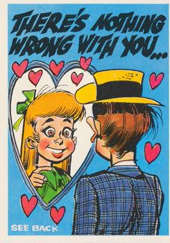 1960 Topps Funny Valentines #16A There's Nothing Wrong with You Front