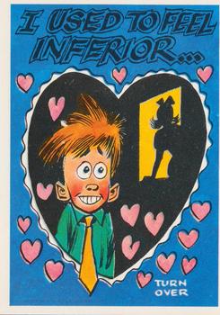 1960 Topps Funny Valentines #28A I Used to Feel Inferior Front