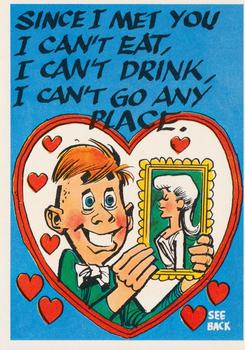 1960 Topps Funny Valentines #51A Since I Met You I Can't Eat, I Can't Front