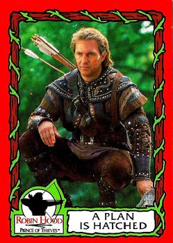1991 Topps Robin Hood: Prince of Thieves (55) #25 A Plan Is Hatched Front