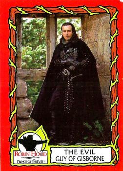 1991 Topps Robin Hood: Prince of Thieves (55) #11 The Evil Guy of Gisborne Front