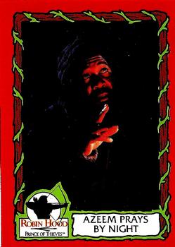 1991 Topps Robin Hood: Prince of Thieves (55) #22 Azeem Prays By Night Front