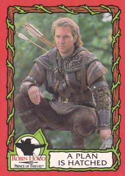 1991 Topps Robin Hood: Prince of Thieves (55) #25 A Plan Is Hatched Front
