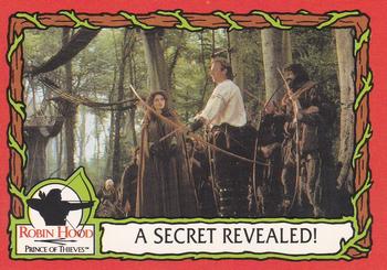 1991 Topps Robin Hood: Prince of Thieves (55) #35 A Secret Revealed! Front