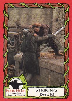1991 Topps Robin Hood: Prince of Thieves (55) #53 Striking Back! Front