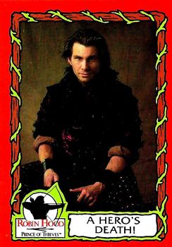 1991 Topps Robin Hood: Prince of Thieves (55) #54 A Hero's Death Front