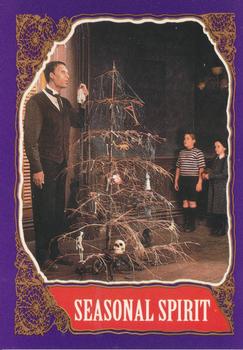 1991 Topps The Addams Family #10 Seasonal Spirit Front