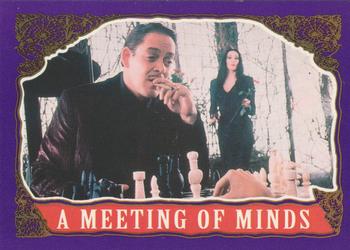1991 Topps The Addams Family #13 A Meeting of Minds Front