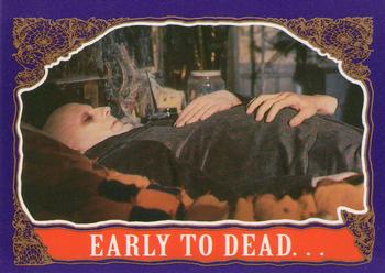 1991 Topps The Addams Family #32 Early to Dead ... Front