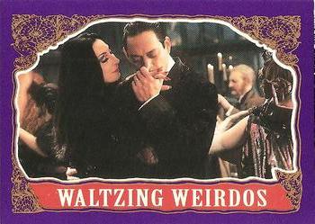 1991 Topps The Addams Family #71 Waltzing Weirdos Front