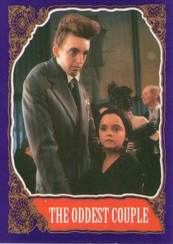 1991 Topps The Addams Family #72 The Oddest Couple Front