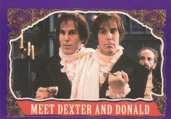 1991 Topps The Addams Family #74 Meet Dexter and Donald Front