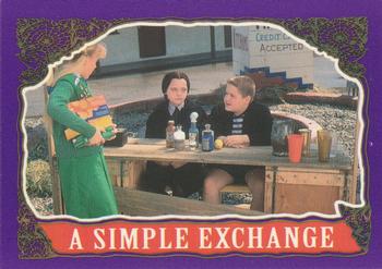 1991 Topps The Addams Family #88 A Simple Exchange Front