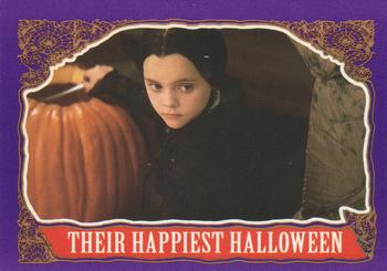 1991 Topps The Addams Family #96 Their Happiest Halloween Front