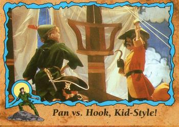 1992 Topps Hook #4 Pan vs. Hook, Kid-Style! Front
