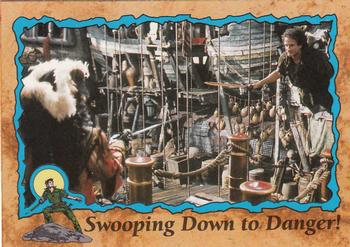 1992 Topps Hook #78 Swooping Down to Danger Front