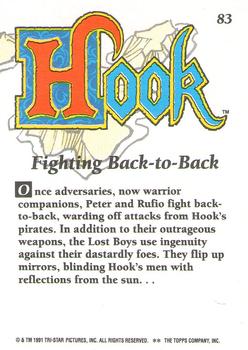 1992 Topps Hook #83 Fighting Back-to-Back Back