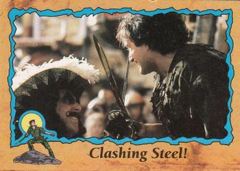 1992 Topps Hook #93 Clashing Steel! Front