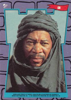 1991 Topps Robin Hood: Prince of Thieves (88) - Stickers #2 (image from card 3) Front