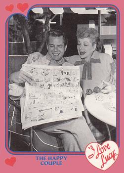 1991 Pacific I Love Lucy - Pink #33 The Happy Couple Front