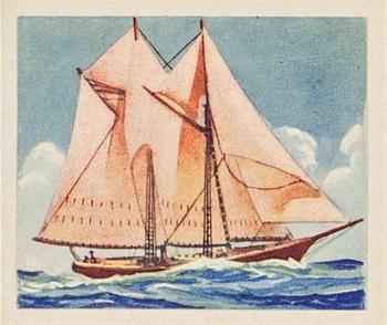 1933 Sailor Boy Smokes Beautiful Ships (R135-1) #17 Gloucester Fisherman Front
