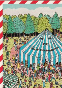 1991 Mattel Where's Waldo #9 Circle within circle is where to begin - Front