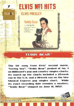 2008 Press Pass Elvis the Music #7 Teddy Bear Back