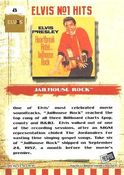 2008 Press Pass Elvis the Music #8 Jailhouse Rock Back