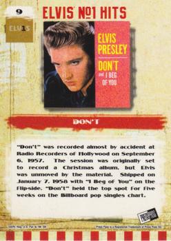 2008 Press Pass Elvis the Music #9 Don't Back