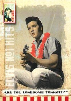 2008 Press Pass Elvis the Music #16 Are You Lonesome Tonight? Front