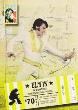 2008 Press Pass Elvis the Music #50 '70 International Hotel Front