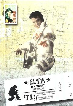 2008 Press Pass Elvis the Music #51 '71 Spectrum Front