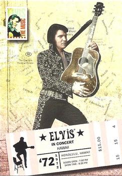 2008 Press Pass Elvis the Music #53 '72 Hawaii Front