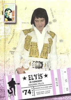 2008 Press Pass Elvis the Music #56 '74 Niagara Falls Front