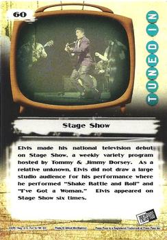 2008 Press Pass Elvis the Music #60 Stage Show [debut] Back