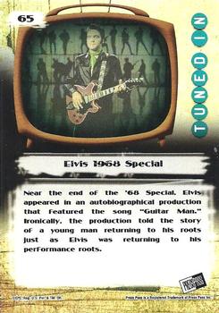 2008 Press Pass Elvis the Music #65 Elvis 1968 Special [Guitar Man] Back