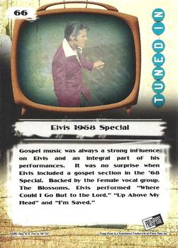 2008 Press Pass Elvis the Music #66 Elvis 1968 Special [gospel] Back