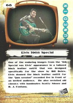 2008 Press Pass Elvis the Music #68 Elvis 1968 Special [Belew] Back