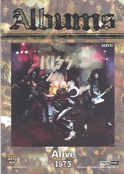 2009 Press Pass Kiss 360 #76 Alive - 1975 Front