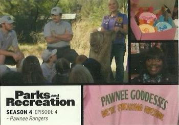 2013 Press Pass Parks and Recreation #50 Pawnee Rangers Front