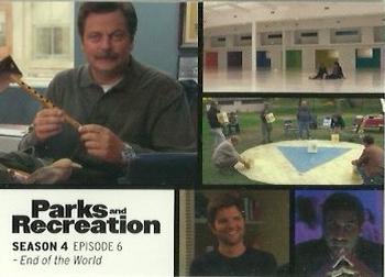 2013 Press Pass Parks and Recreation #52 End of the World Front