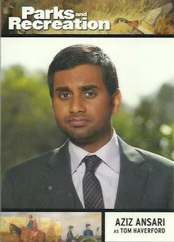 2013 Press Pass Parks and Recreation #71 Aziz Ansari as Tom Haverford Front