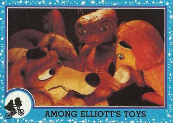 1982 Topps E.T. The Extraterrestrial #15 Among Elliott's Toys Front