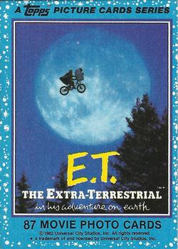 1982 Topps E.T. The Extraterrestrial #1 Title Card Front