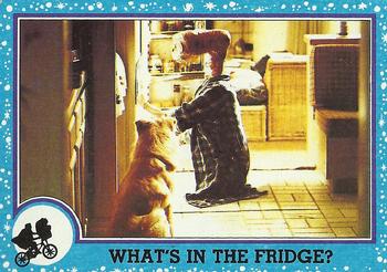 1982 Topps E.T. The Extraterrestrial #25 What's In the Fridge? Front