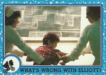 1982 Topps E.T. The Extraterrestrial #34 What's Wrong with Elliott? Front