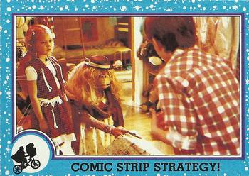 1982 Topps E.T. The Extraterrestrial #37 Comic Strip Strategy! Front